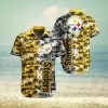 NFL Pittsburgh Steelers Tree Yellow Hawaiian Shirt