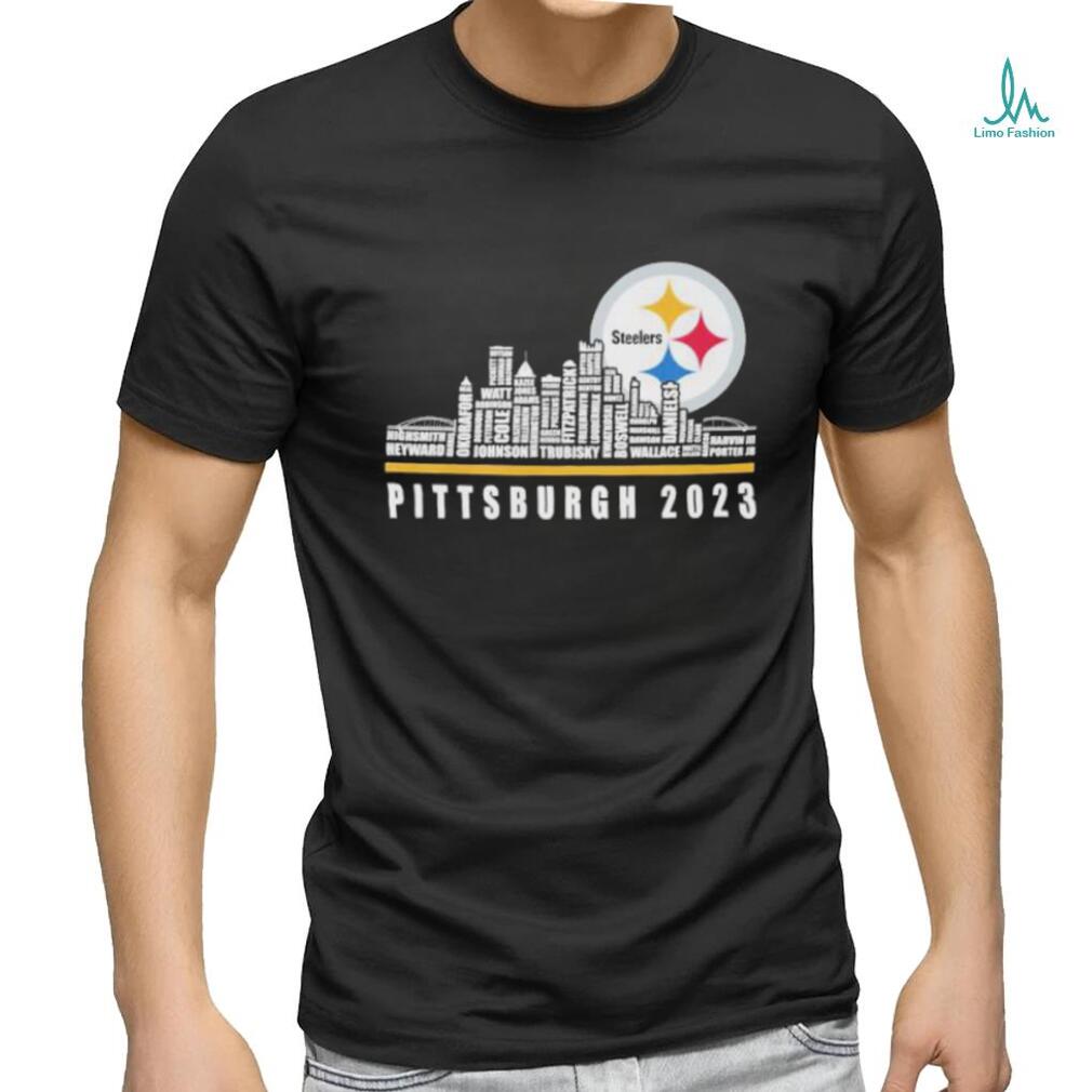 Funny Steelers All-Time Greats Players Signatures Pittsburgh Steelers Logo  shirt, hoodie, sweater, longsleeve t-shirt