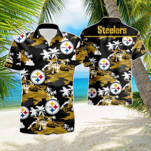 Pittsburgh Steelers Tommy Bahama Summer Hawaiian Shirt