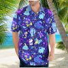 Chicken Blue Awesome Design Unisex Hawaiian Shirt Summer Gift For Men And Women