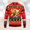 Pokemon Water Ugly Christmas Sweater Anime Men And Women Christmas Gift