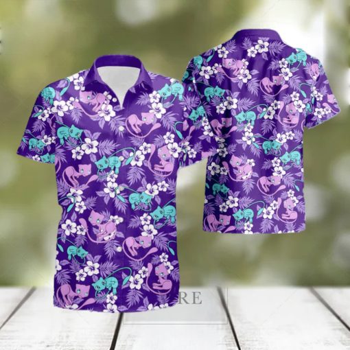 Pokemon Mew Pokemon Shirt Hawaiian Shirt