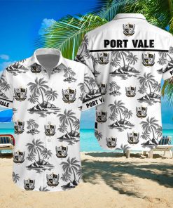 Port Vale Button Up Shirt Hawaiian Shirt