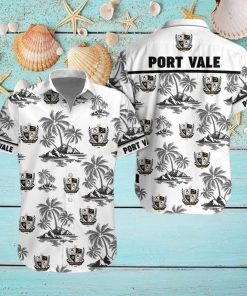 Port Vale Button Up Shirt Hawaiian Shirt