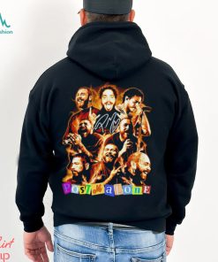 Post Malone signature shirt topaz enhance faceai shirt
