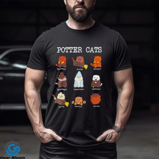 Potter cats Hermeowne Porter Rawnald shirt