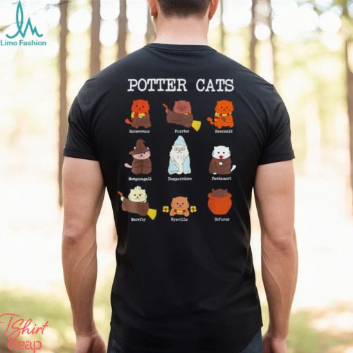 Potter cats Hermeowne Porter Rawnald shirt