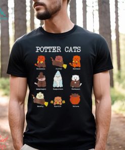 Potter cats Hermeowne Porter Rawnald shirt