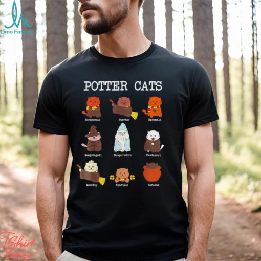 Potter cats Hermeowne Porter Rawnald shirt