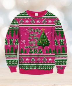 Pretty Cute In My Ugly Ugly Knitted Whiskey Christmas 3D Sweater For Men And Women