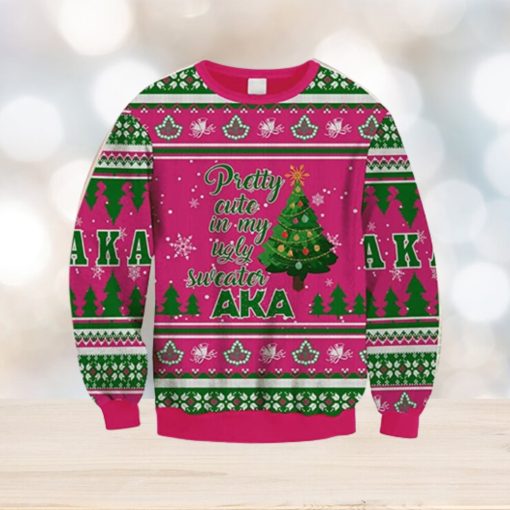 Pretty Cute In My Ugly Ugly Knitted Whiskey Christmas 3D Sweater For Men And Women