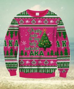 Pretty Cute In My Ugly Ugly Knitted Whiskey Christmas 3D Sweater For Men And Women