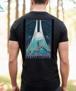 Pretty lights tour Mission Ballroom denver CO show august 6 2023 art poster design t shirt