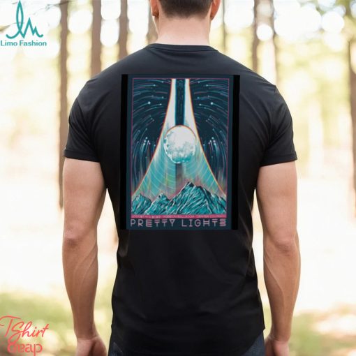 Pretty lights tour Mission Ballroom denver CO show august 6 2023 art poster design t shirt