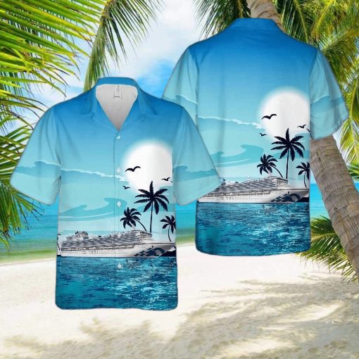 Princess Cruises Sapphire Hawaiian Shirt