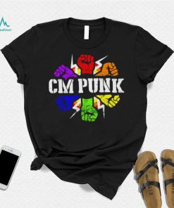 Professional Wrestler CM Punk Pride shirt