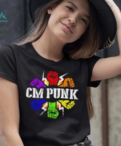 Professional Wrestler CM Punk Pride shirt