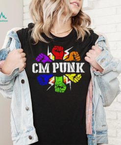 Professional Wrestler CM Punk Pride shirt