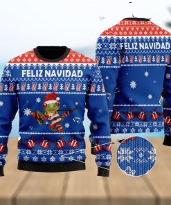 Puerto Rico Feliz Navidad Ugly Sweater Merry Christmas Puerto Rican