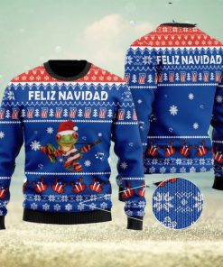 Puerto Rico Feliz Navidad Ugly Sweater Merry Christmas Puerto Rican