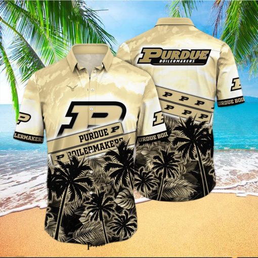 Purdue Boilermakers NCAA For Sports Fan Vacation Gift Hawaiian Beach Shirt