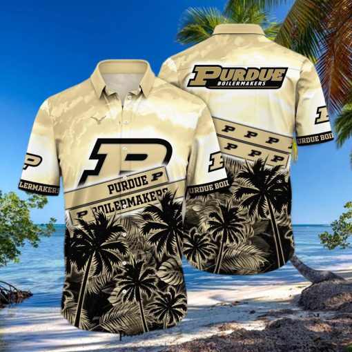 Purdue Boilermakers NCAA For Sports Fan Vacation Gift Hawaiian Beach Shirt