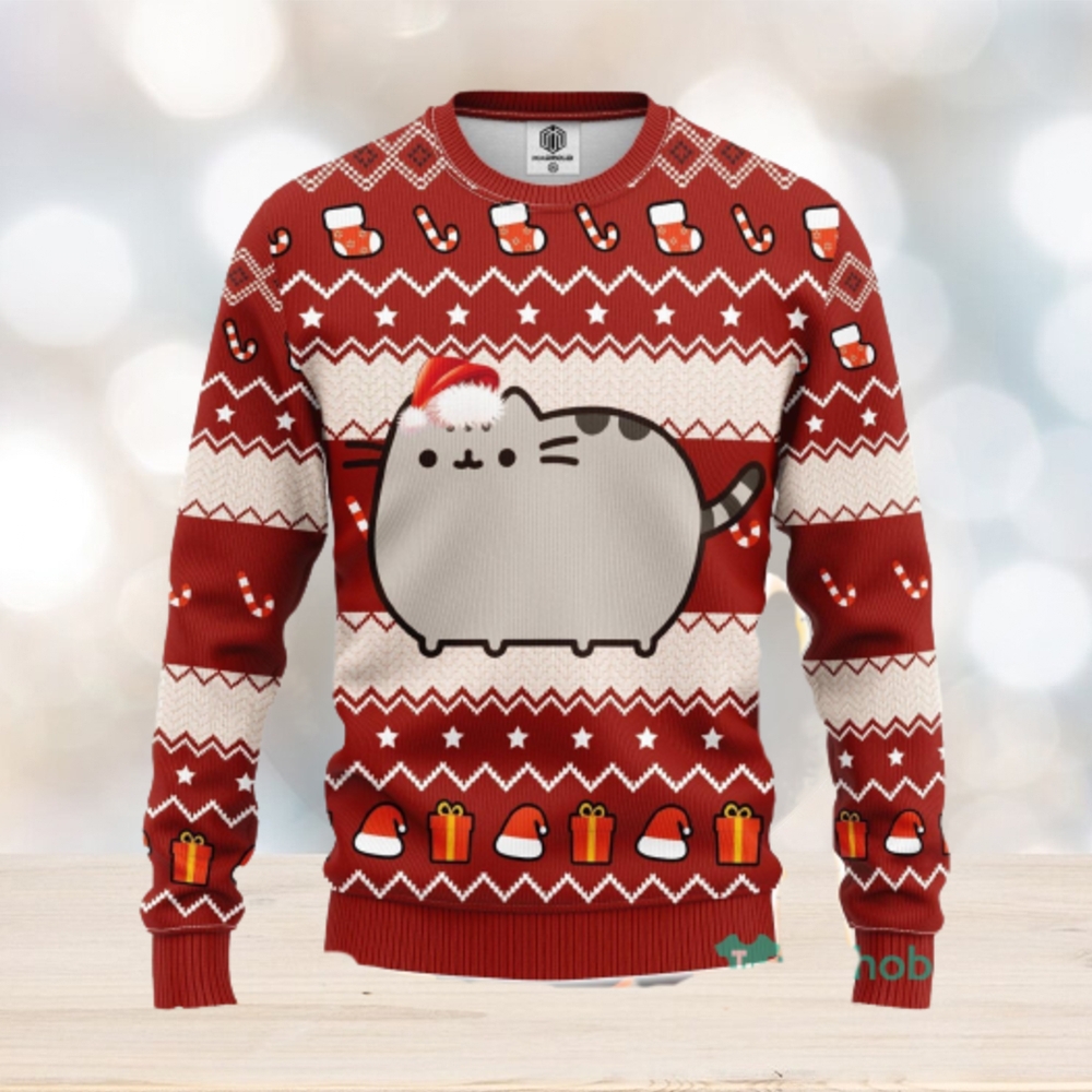 Rare Mens / Womens Ugly Holiday / Christmas Sweater - Cat Lovers - Medium /  M