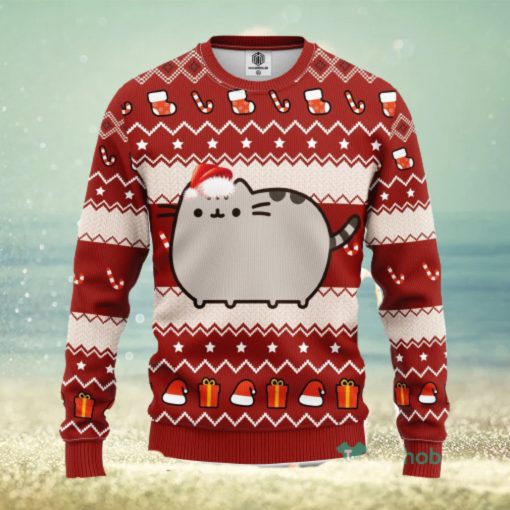 Pusheen Ugly Christmas Sweater Amazing Gift Men And Women Christmas Gift