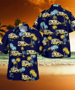 Quality Care Ambulance  Marion  Indiana 3D Hawaiian Shirt