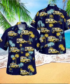 Quality Care Ambulance Marion Indiana 3D Hawaiian Shirt