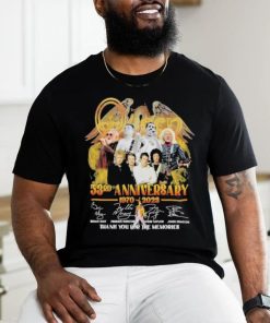 Queen Band 53rd Anniversary 1970 2023 Memories Signatures Shirt