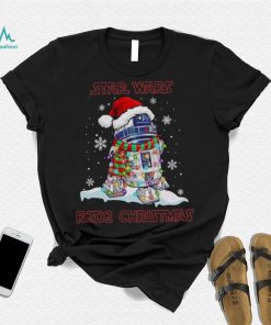 R2d2 Star Wars Merry Christmas Sithmas Vader Trooper Droid Ugly Png Editable Printable T Shirt Unisex