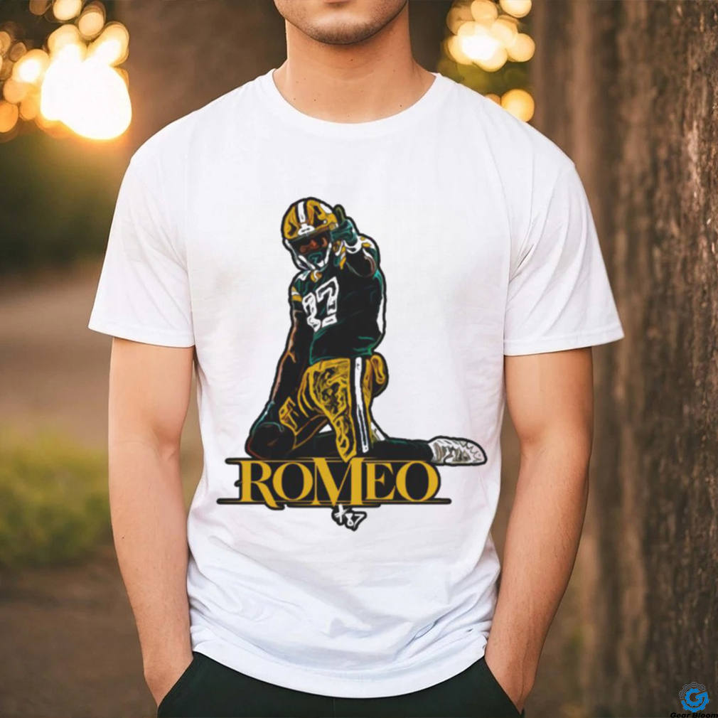 Romeo Doubs Away Jersey | Essential T-Shirt