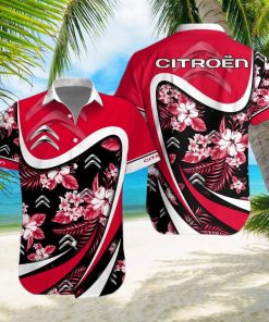 Racing Car Citroưn Logo Combo Hawaiian Shirt And Short Men Women hawaiian shirt