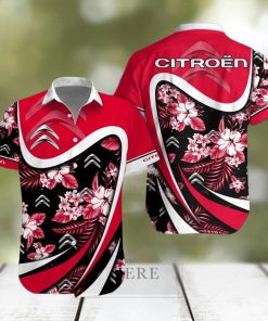 Racing Car Citroưn Logo Combo Hawaiian Shirt And Short Men Women hawaiian shirt