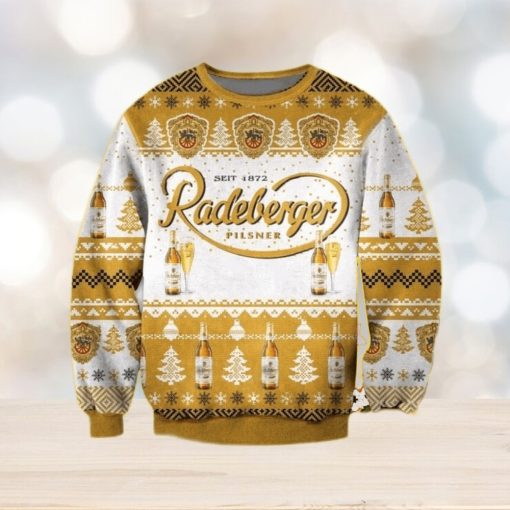 Radeberger Pilsner Beer Ugly Christmas Sweater 3D Gift For Men And Women