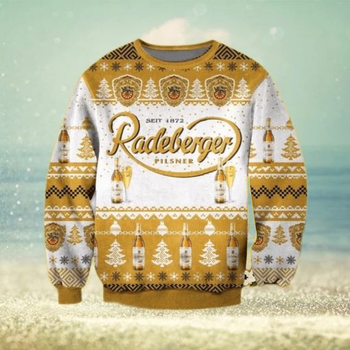 Radeberger Pilsner Beer Ugly Christmas Sweater 3D Gift For Men And Women