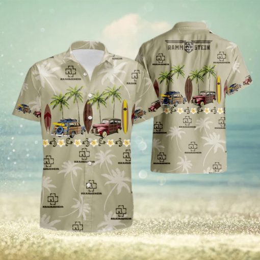 Rammstein Short Sleeve Aloha Hawaiian Shirt