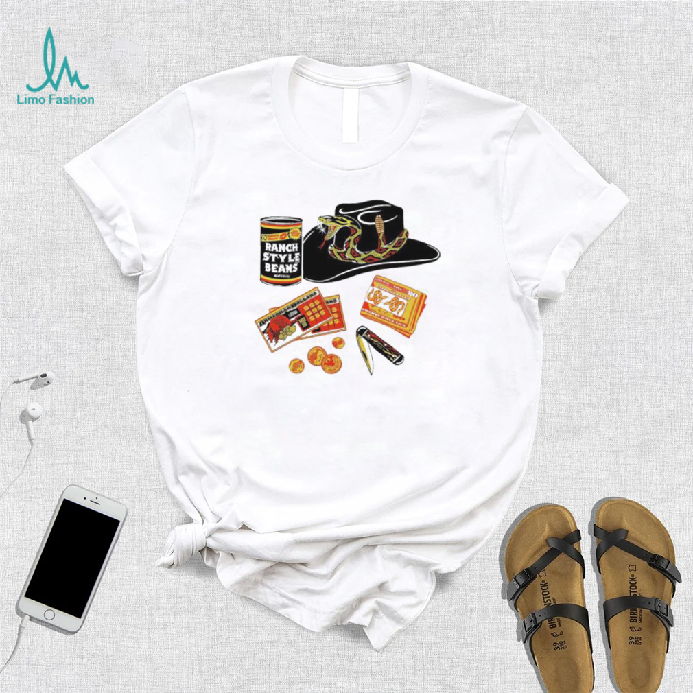 Ranch style night beans hat snake T shirts Ranch style night beans hat snake T shirts