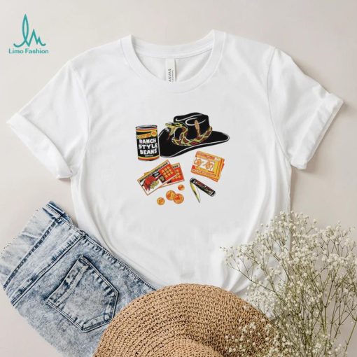 Ranch style night beans hat snake T shirts