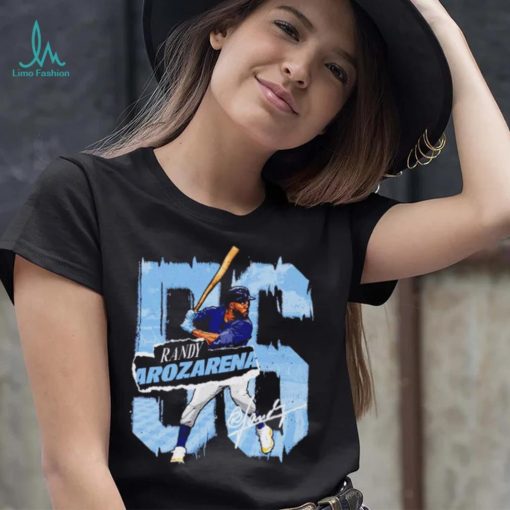 Randy Arozarena Tampa Bay Rough Baseball Shirt