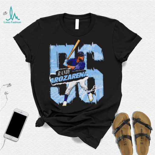 Randy Arozarena Tampa Bay Rough Baseball Shirt