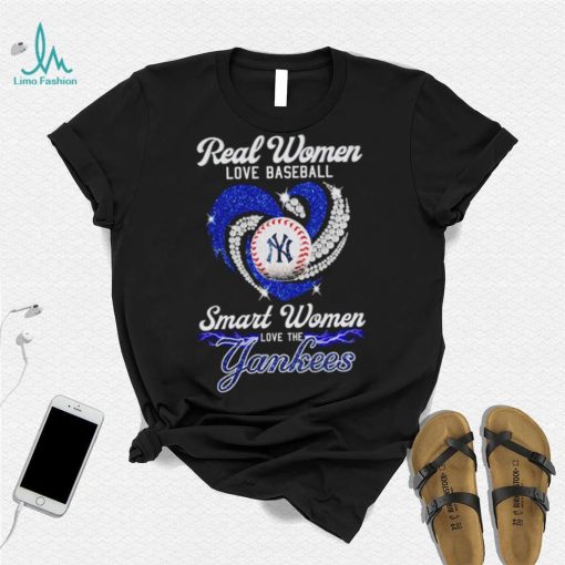 Real women love baseball smart women love the Yankess diamond 2023 shirt