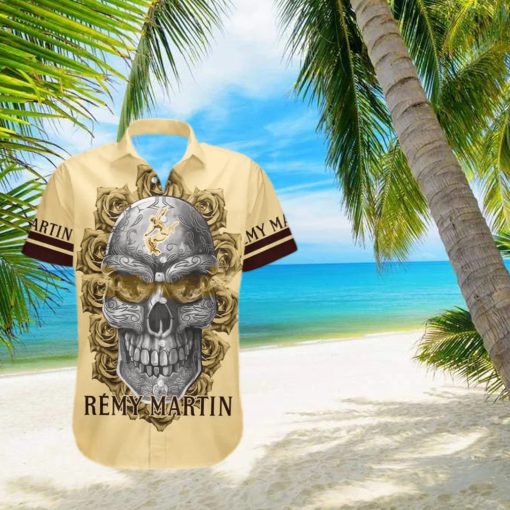 Remy Martin Skull Rose Special Hawaiian Shirt