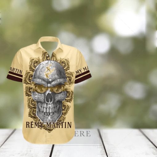 Remy Martin Skull Rose Special Hawaiian Shirt