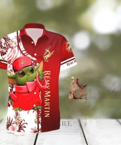 Remy Martin Yoda Hawaiian Shirt And Shorts Gift Hawaiian Tropical Beach