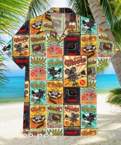 Retro Movie Festival Hawaiian Shirt