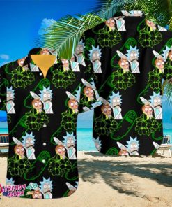 Rick And Morty Family Vacation Hawaiian Shirt