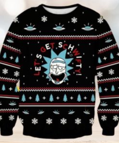 Rick And Morty Ugly Christmas Sweaters Let Schwifty Christmas Style