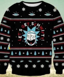 Rick And Morty Ugly Christmas Sweaters Let Schwifty Christmas Style